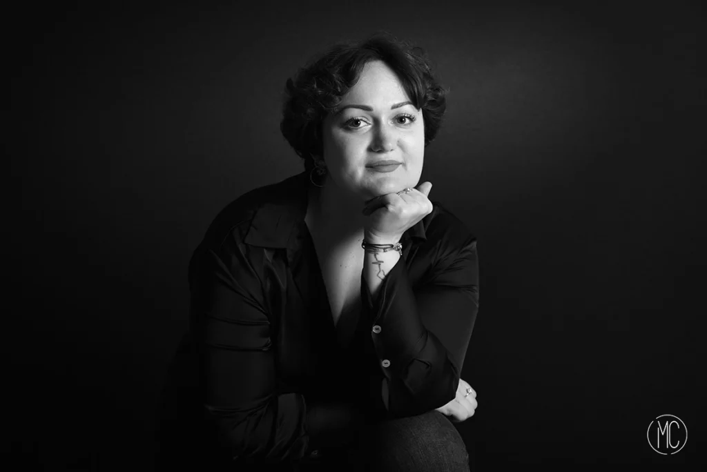 photo de portrait féminin