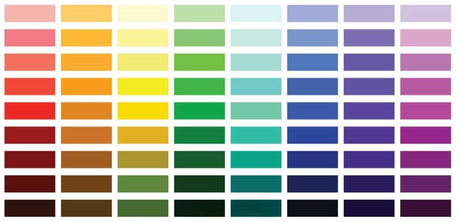 choix couleurs pour faire part et remerciements